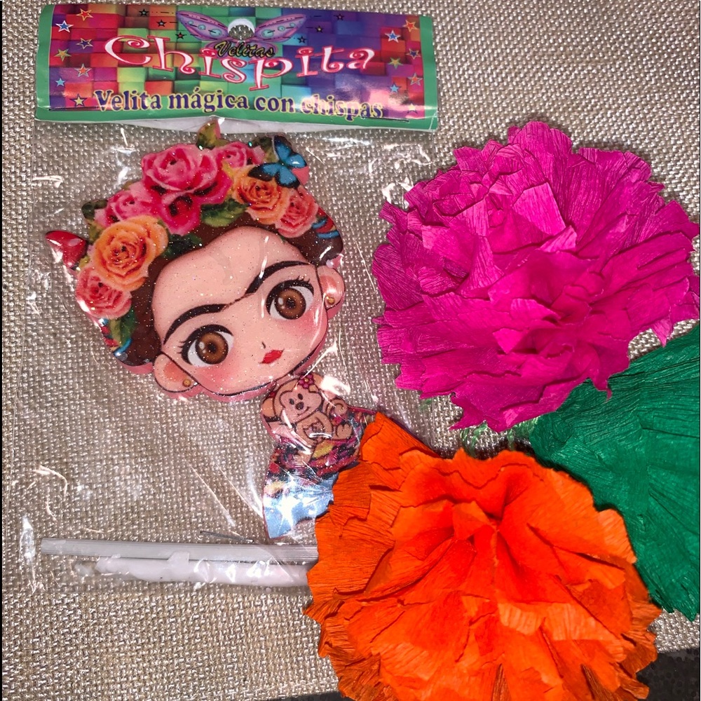 Frida Kahlo Birthday Candle